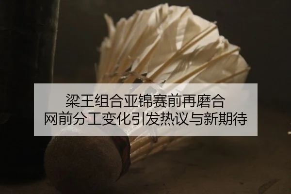 梁王组合亚锦赛前再磨合 网前分工变化引发热议与新期待